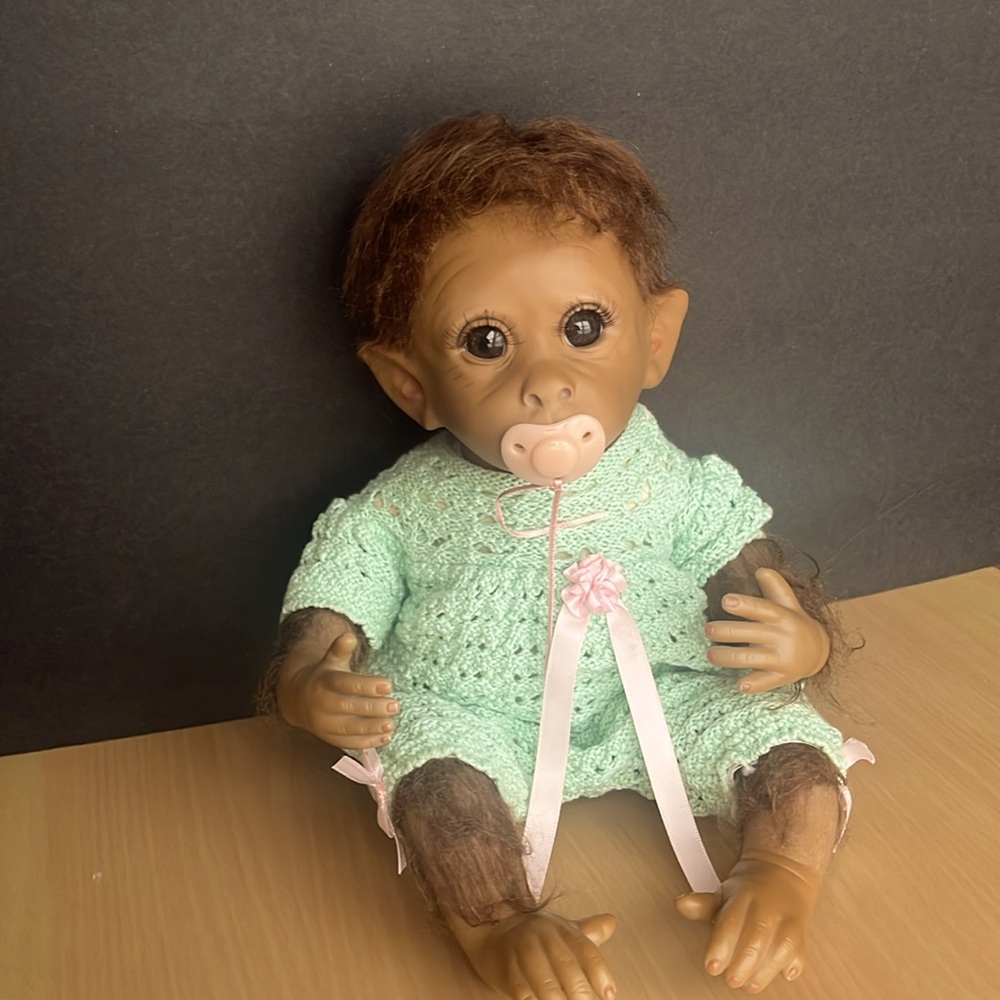 Ashton Drake Clementine SoTruely Real Lifelike Baby Monkey Doll